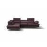J&M Furniture A761 Italian Leather Sectional Slate In Left / Right Hand Facing  007 - J&M Furniture A761 Italian Leather Sectional Slate In Left / Right Hand Facing  007