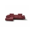 J&M Furniture A761 Italian Leather Sectional Slate In Left / Right Hand Facing  010 - J&M Furniture A761 Italian Leather Sectional Slate In Left / Right Hand Facing  010
