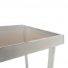Bellini Modern Living Carraway End Table, Top Closeup Angle