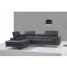 J&M Furniture A973 Modern Italian Leather in Left Hand Facing - J&M Furniture A973 Modern Italian Leather in Left Hand Facing