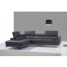 J&M Furniture A973 Modern Italian Leather in Left / Right Hand Facing