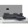 J&M Furniture A973 Modern Italian Leather in Right Hand Facing - J&M Furniture A973 Modern Italian Leather in Right Hand Facing