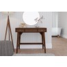 Alpine Furniture Flynn Bedroom Vanity, Walnut - Lifestyle