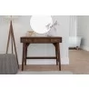 Alpine Furniture Flynn Bedroom Vanity, Walnut - Lifestyle - Alpine Furniture Flynn Bedroom Vanity, Walnut - Lifestyle