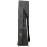 AZ Patio Heaters Square Glass Tube Patio Heater Commercial Cover in Gray - Front Angle