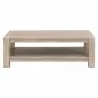 Essentials for Living Dovetail Upholstered Coffee Table - Front Angle - Essentials for Living Dovetail Upholstered Coffee Table - Front Angle