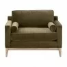 Essentials for Living Parker Post Modern Sofa Chair - Front Angle - Essentials for Living Parker Post Modern Sofa Chair - Front Angle