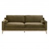 Essentials for Living Parker 86" Post Modern Sofa - Front Angle
