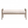 Essentials for Living Leone Bench - Front Angle