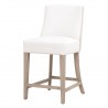LiveSmart Peyton-Pearl, Performance Bisque French Linen, Natural Gray Ash - Front Side Angle