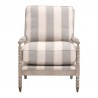 Essentials for Living Rouleau Club Chair - Front Angle