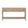 Essentials for Living Emerie 2-Drawer Entry Console - Front Angle - Essentials for Living Emerie 2-Drawer Entry Console - Front Angle