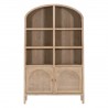 Essentials for Living Cane Storage Bookcase - Front Angle