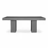 Moe's Home Collection Antonius Outdoor Dining Table - Front Angle - Moe's Home Collection Antonius Outdoor Dining Table - Front Angle
