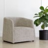 Sunpan Serenade Lounge Chair Husky Beach - Lifestyle