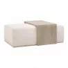 Essentials  for Living Dovetail Upholstered Coffee Table - Front Angle - Essentials  for Living Dovetail Upholstered Coffee Table - Front Angle