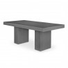 Moe's Home Collection Antonius Outdoor Dining Table - Front Side Angle