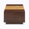 Greenington Azara Cube 24.5", Sable - Side Angle