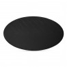 Moe's Home Collection Parq Oval Dining Table Black - Top Angle