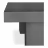 Moe's Home Collection Antonius Outdoor Dining Table - Side Edge Cloeup Angle - Moe's Home Collection Antonius Outdoor Dining Table - Side Edge Cloeup Angle