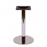 Adele Table Base Chrome Dining Height