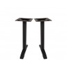 Bali End Base - Set of 2 - Black