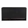 Moe's Home Collection Quinton Large Black Dresser - Back Angle
