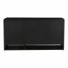 Moe's Home Collection Quinton Large Black Dresser - Back Angle - Moe's Home Collection Quinton Large Black Dresser - Back Angle