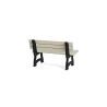 Polly Products Aspen Backed Bench3 - Polly Products Aspen Backed Bench3