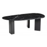  Aberdeen Coffee Table Black - Angled