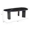  Aberdeen Coffee Table Black - Table Dimensions
