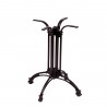 Boca Aluminum Table Base Black Powder Coat 