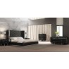 Whiteline Modern Living Abrazo Bed King In Black - Lifestyle