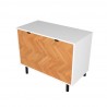 Manhattan Comfort Mid-Century Modern Liam Accent Cabinet Top VIew