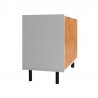 Manhattan Comfort Mid-Century Modern Liam Accent Cabinet Side Angle