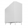 Manhattan Comfort Mid-Century Modern Bogardus Accent Cabinet White Side