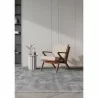 Manhattan Comfort Martelle Cream and Amber Twill Weave Accent Chair - Manhattan Comfort Martelle Cream and Amber Twill Weave Accent Chair