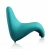 Manhattan Comfort MoMa Multi Colored Accent Chair -Set of 3 in Teal Side - Manhattan Comfort MoMa Multi Colored Accent Chair -Set of 3 in Teal Side