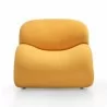 Manhattan Comfort Rosebud Multi Colored Accent Chair -Set of 3 in Yellow Front - Manhattan Comfort Rosebud Multi Colored Accent Chair -Set of 3 in Yellow Front