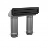 Hot Air Gravity Kit – Modern With Adjustable Pipes