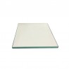 Tempered Glass Hearth Pad 10 Mm - 54" X 46 3/4"