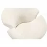 Manhattan Comfort Tulip Swivel Accent Chair in Multi Color White Top - Manhattan Comfort Tulip Swivel Accent Chair in Multi Color White Top