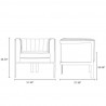 Manhattan Comfort Paramount Polished Brass Velvet Accent Armchair