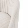 Manhattan Comfort Modern Leela Swivel Chenille Accent Chair In Cream Half - Manhattan Comfort Modern Leela Swivel Chenille Accent Chair In Cream Half