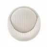Manhattan Comfort Modern Leela Swivel Chenille Accent Chair In Cream Top - Manhattan Comfort Modern Leela Swivel Chenille Accent Chair In Cream Top