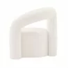 Manhattan Comfort Modern Darian Chenille Accent Chair Cream Other Side - Manhattan Comfort Modern Darian Chenille Accent Chair Cream Other Side