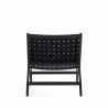 Manhattan Comfort Maintenon Leatherette Accent Chair in Black Back - Manhattan Comfort Maintenon Leatherette Accent Chair in Black Back