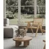 Manhattan Comfort Hamlet Accent Chair in Nature Cane - Manhattan Comfort Hamlet Accent Chair in Nature Cane