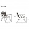 Manhattan Comfort Hamlet Accent Chair 
