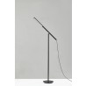 Adesso ADS360 Gravity LED Floor Lamp Black - Adesso ADS360 Gravity LED Floor Lamp Black